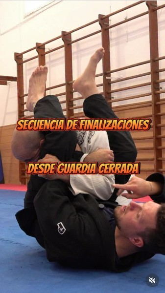 Reel de técnica: secuencia de finalizaciones desde guardia cerrada